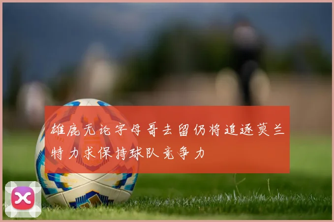 雄鹿无论字母哥去留仍将追逐莫兰特力求保持球队竞争力